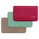 Hard Cover Personalized Leather Card Case Image 7 of 11